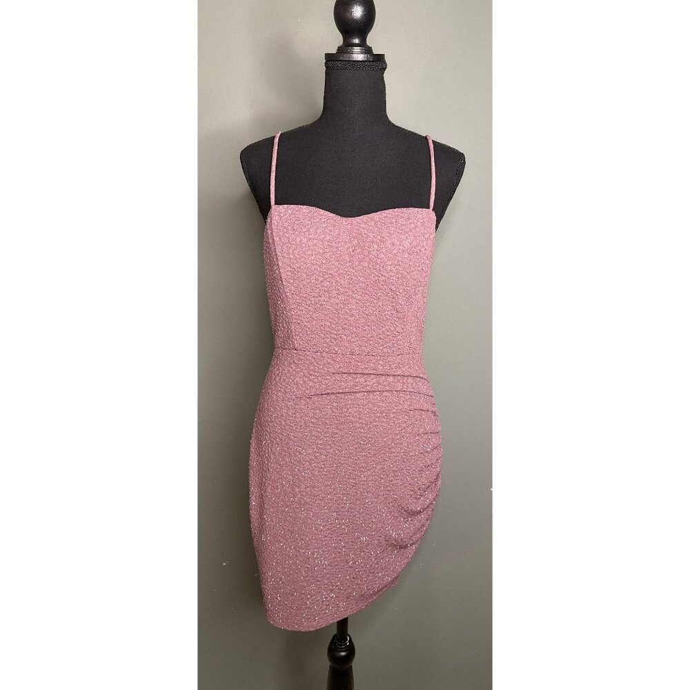VTG Y2K Windsor Women's Large Perfect Glitter Rhinestone Party Dress